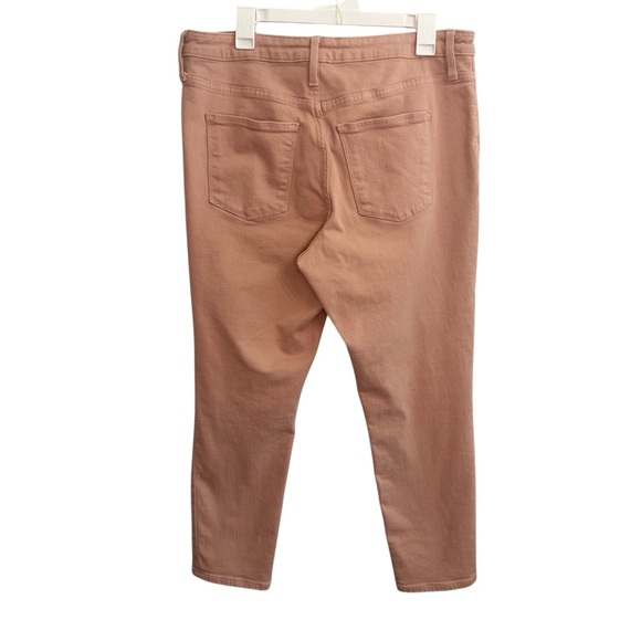 UNIVERSAL THREAD Size 14 / 32 Dusty Pink Rose Colored Ankle Jeans Pants - Picture 2 of 9